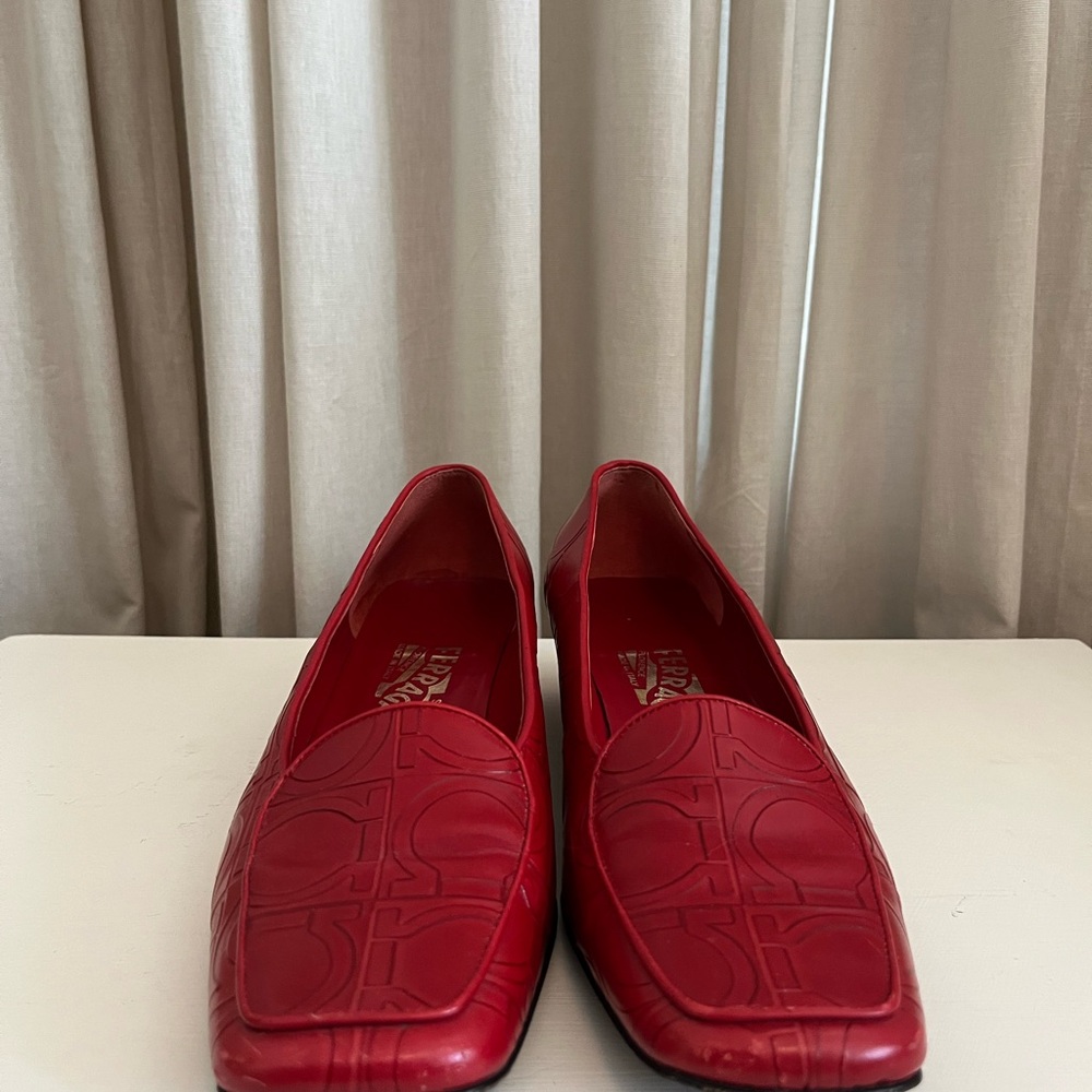 Salvatore Ferragamo Heeled Loafers - Picture 5 of 5